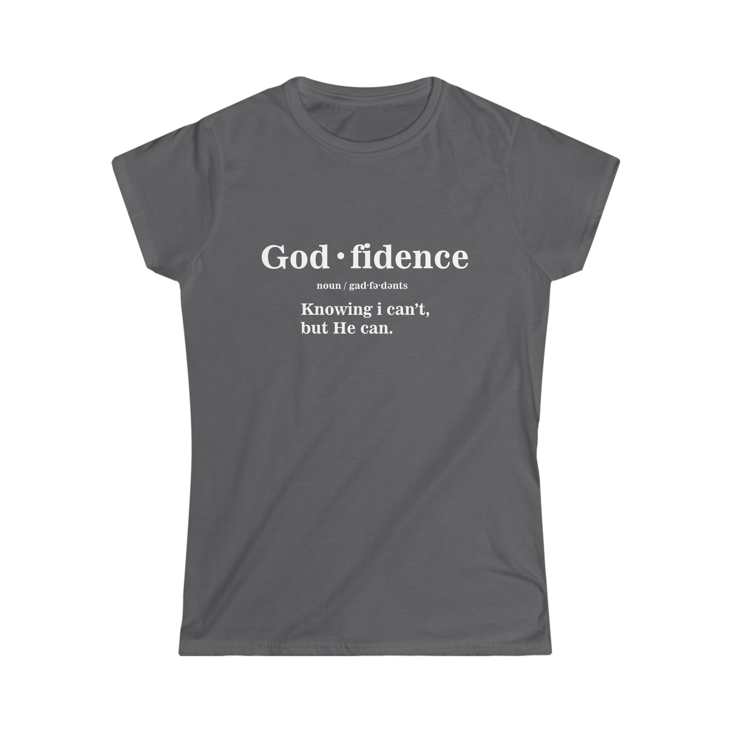 Strong Work Coffee - Womens "God-fidence" Shirt