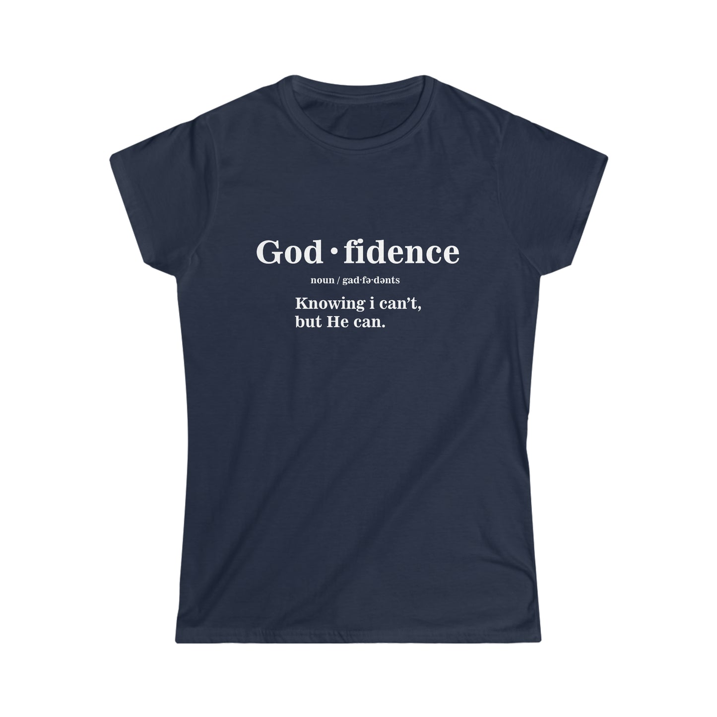 Strong Work Coffee - Womens "God-fidence" Shirt