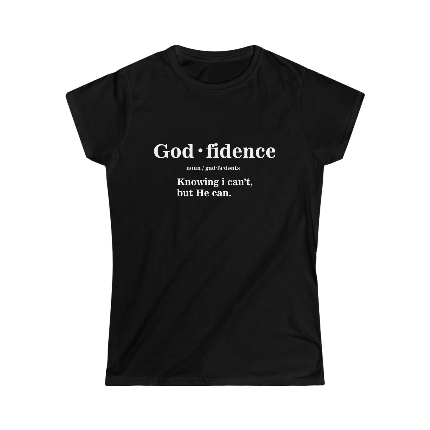 Strong Work Coffee - Womens "God-fidence" Shirt