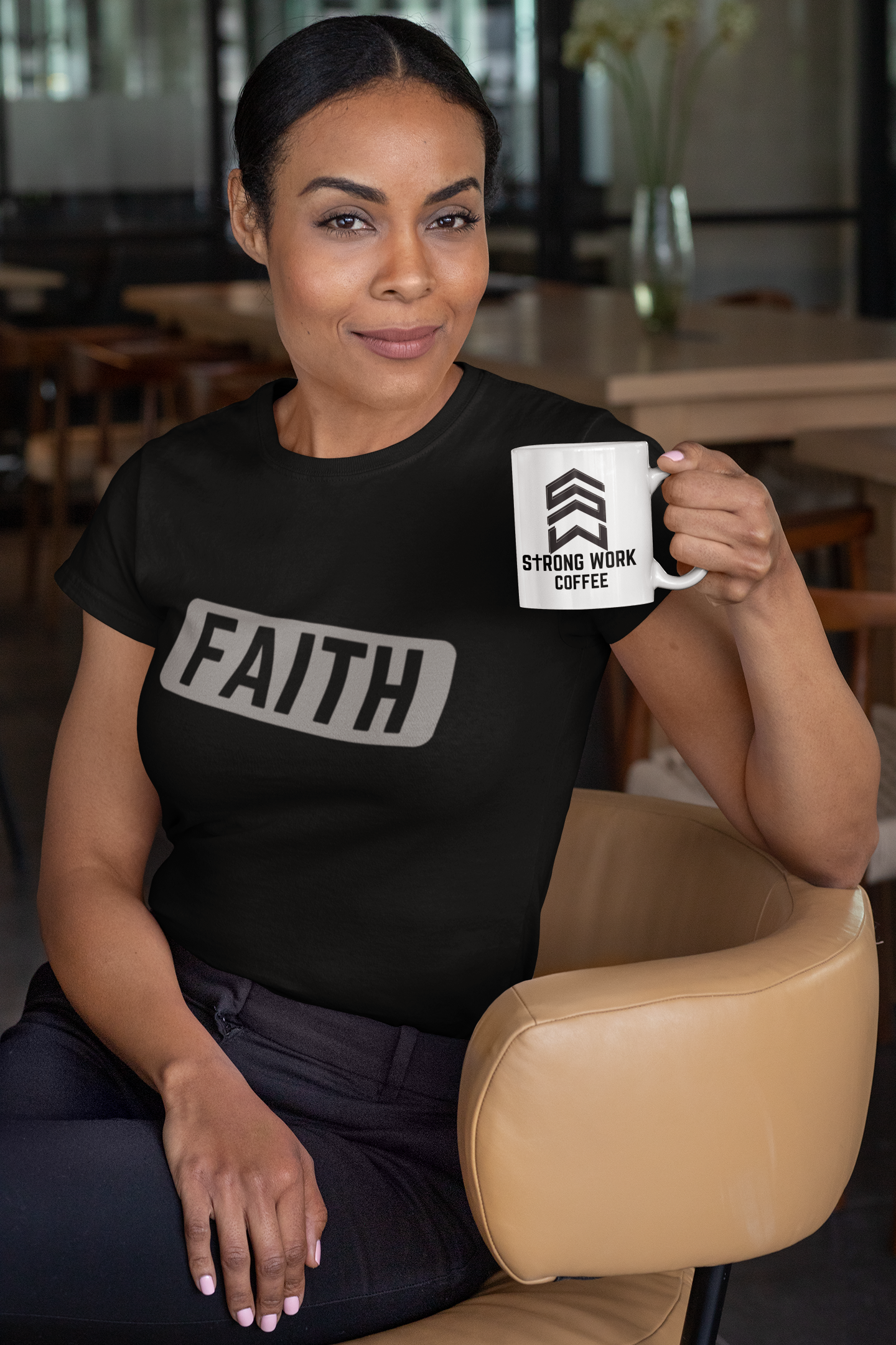 "FAITH" Unisex Jersey Short Sleeve Tee